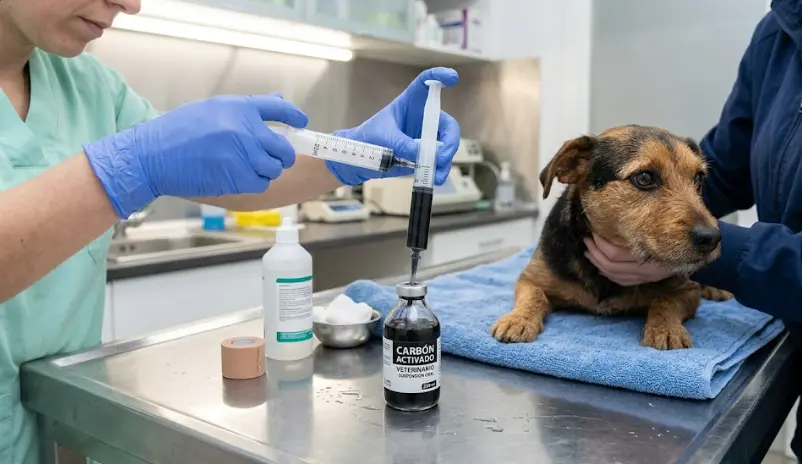 Carbón Activado para Perros y Gatos: Guía de Urgencia ante Intoxicaciones (2026)