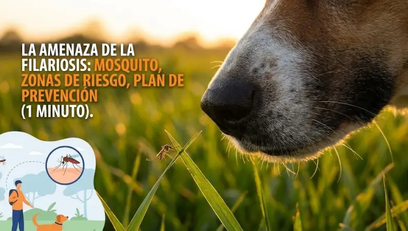 El Asesino Silencioso: Todo sobre el Gusano del Corazón (Filariosis) y Cómo Evitarlo