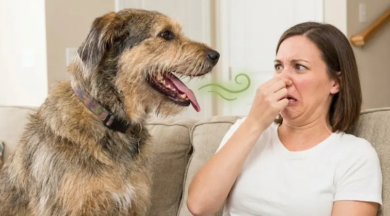 Mal Aliento en Perros y Gatos: ¿Es la Boca o el Estómago?