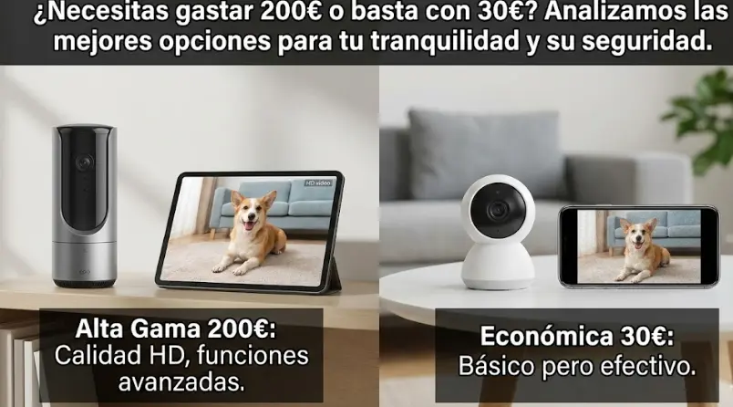 ¿Furbo o Cámara Barata? La Verdad sobre Vigilar a tu Mascota (Guía 2025)