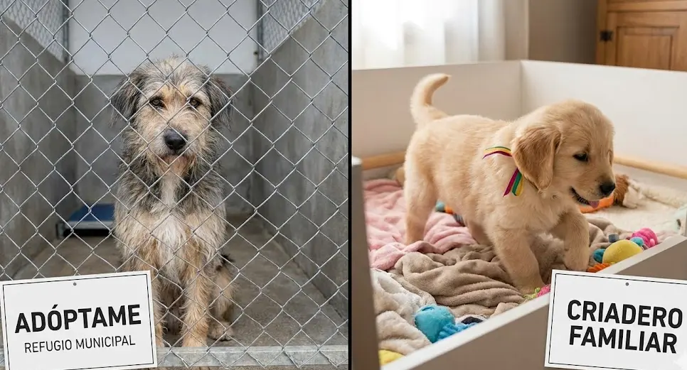 ¿Adoptar o Comprar? La Guía Honesta sobre Refugios vs. Criadores Éticos